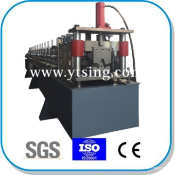 Passed CE and ISO YTSING-YD-6623 PLC Control Steel Top Hat Keel Roll Forming Machine